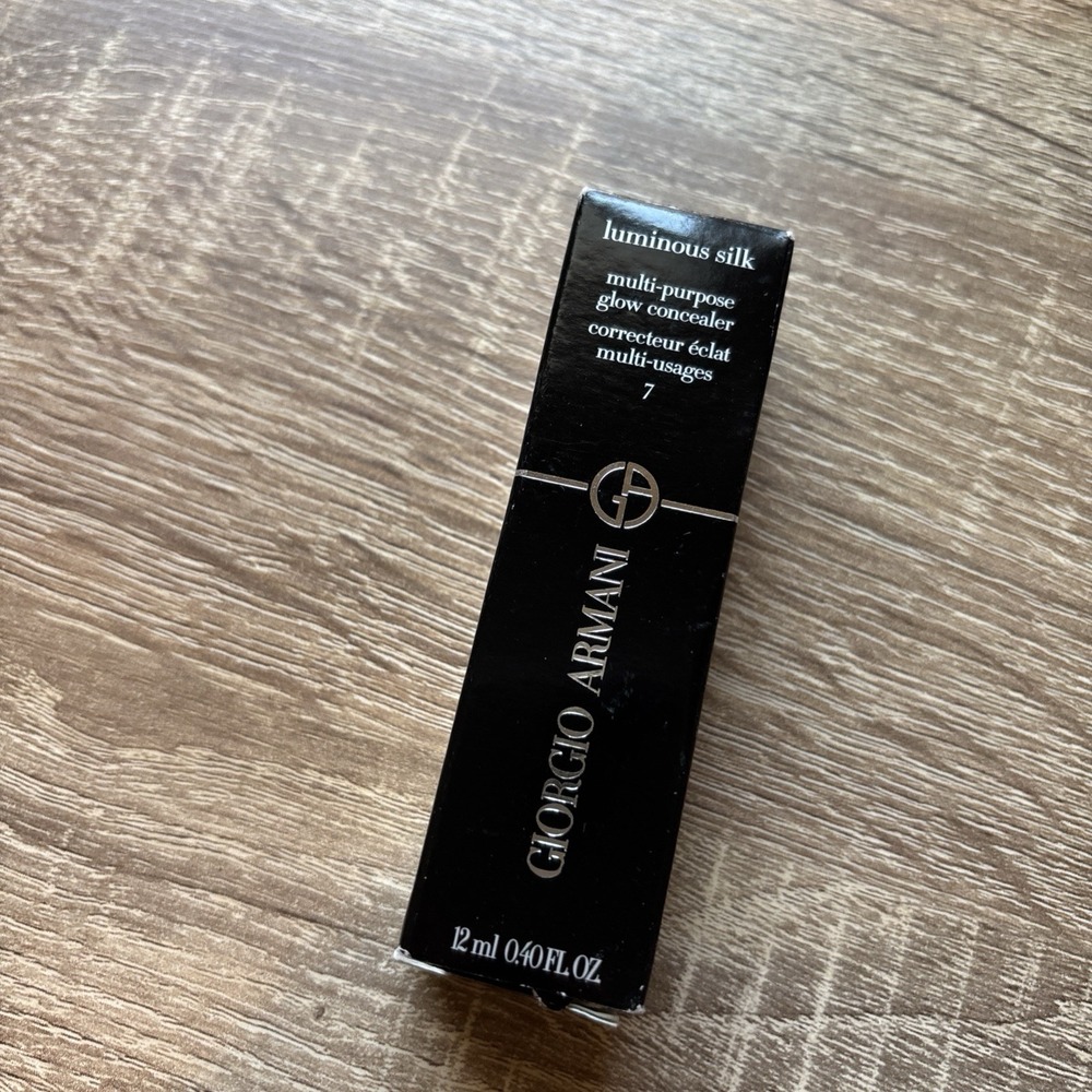 GIORGIO ARMANI LUMINOUS SILK PERFECT GLOW CONCEALER #7 0.40 OZ BOXED